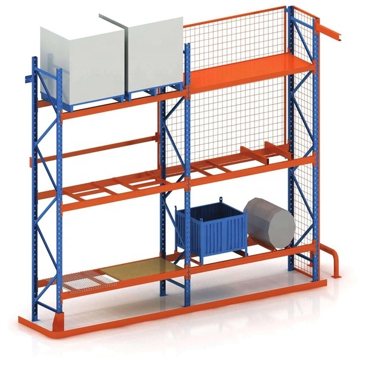 Logistic Equipment Heavy Duty Warehouse Storage Steel Q235 Pallet Storage Rack Uprights and Beams Rack for 2024 promotion