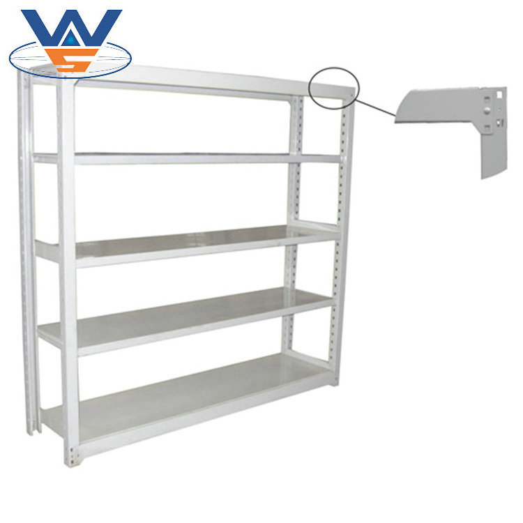 High Quality 5 Tier Adjustable Medium Duty Storage Shelf Metal Storage Rack For Sale