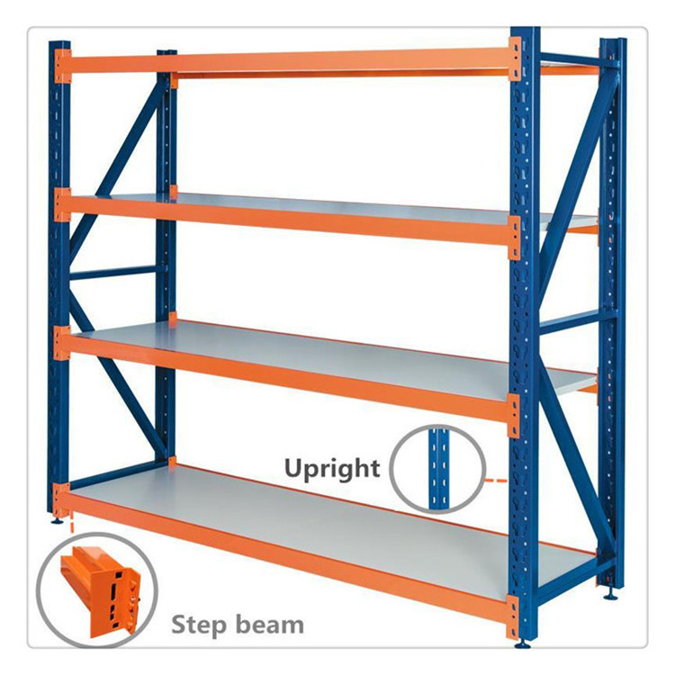 Medium Duty Storage Shelving with Step Beam and Shelves from Nanjing Victory