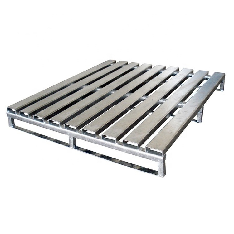 warehouse storage heavy duty stacking metal steel pallet for sale