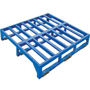 warehouse storage heavy duty stacking metal steel pallet for sale