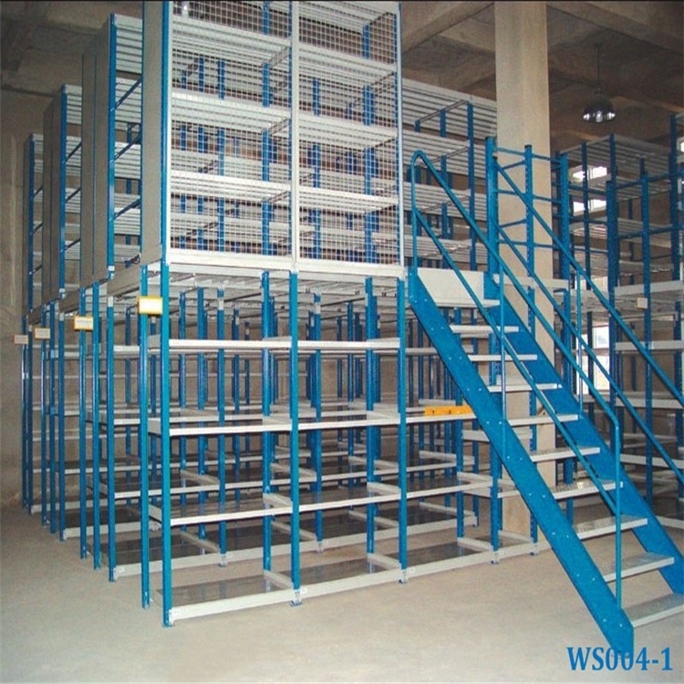 China Victory Stable High Capacity Steel Metal Platform Mezzanine Floor Pallet Rack Storage Steel Structure