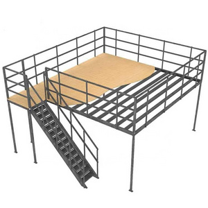 China Victory Stable High Capacity Steel Metal Platform Mezzanine Floor Pallet Rack Storage Steel Structure