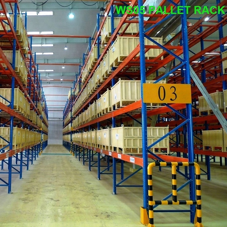 Made-in-China CE / ISO 9001 Certified Heavy Duty Double Deep Adjustable Steel Pallet Racking