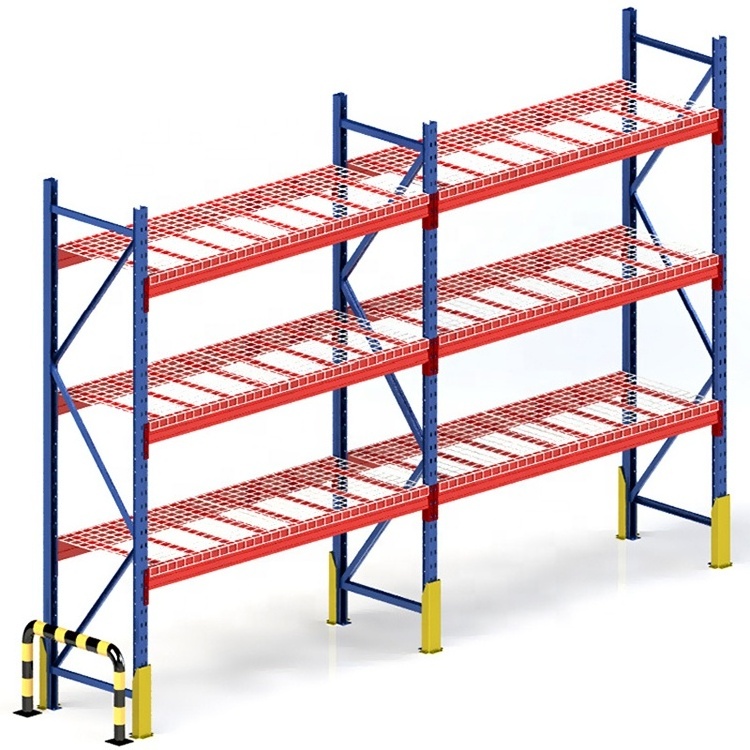 Top Sale Light Duty Warehousing Shelf Heavy Duty Selective Pallet Racking With Good Quality