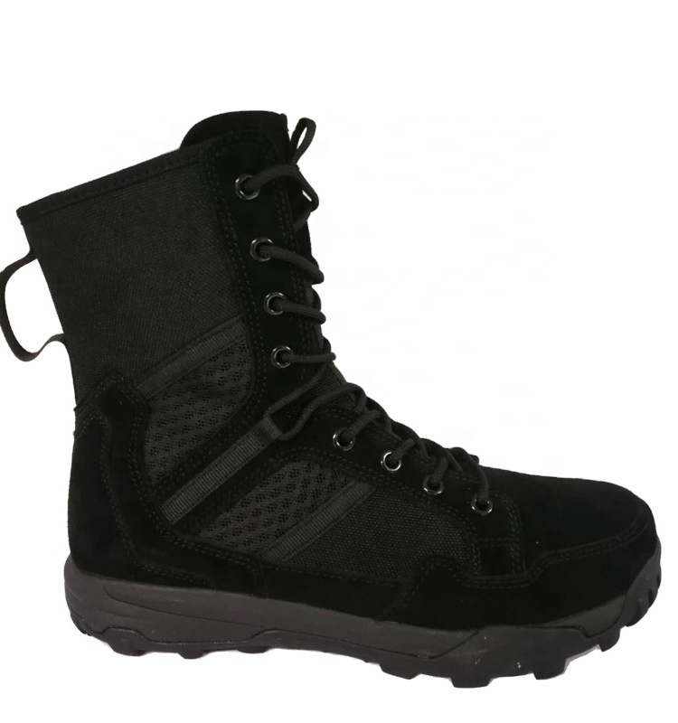 Saudi Arabia tactical boots in summer for men,hiking boots outdoor lightweight customized in hot weather