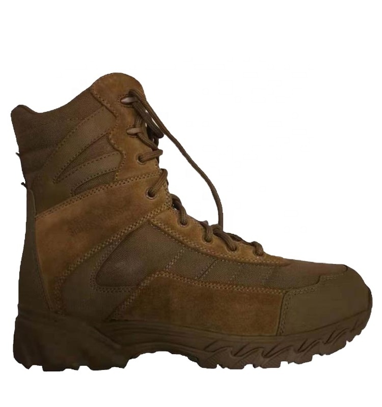 Tan coyote hiking shoes desert, leather boots for men walking style shoes