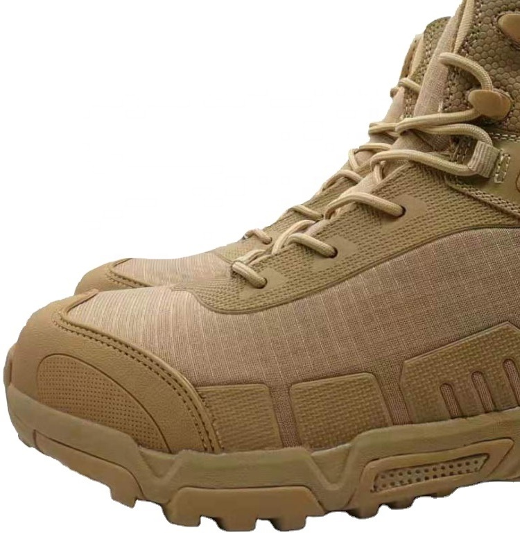 Boots men shoes side zip botas tactical hiking desert desert boots