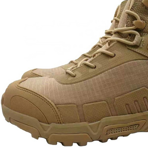 Boots men shoes side zip botas tactical hiking desert desert boots