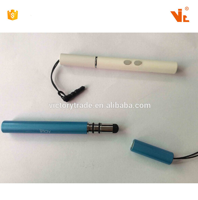 V-GF01-24 Wholesale best price multi function laser pointer white led pen light with lanyard