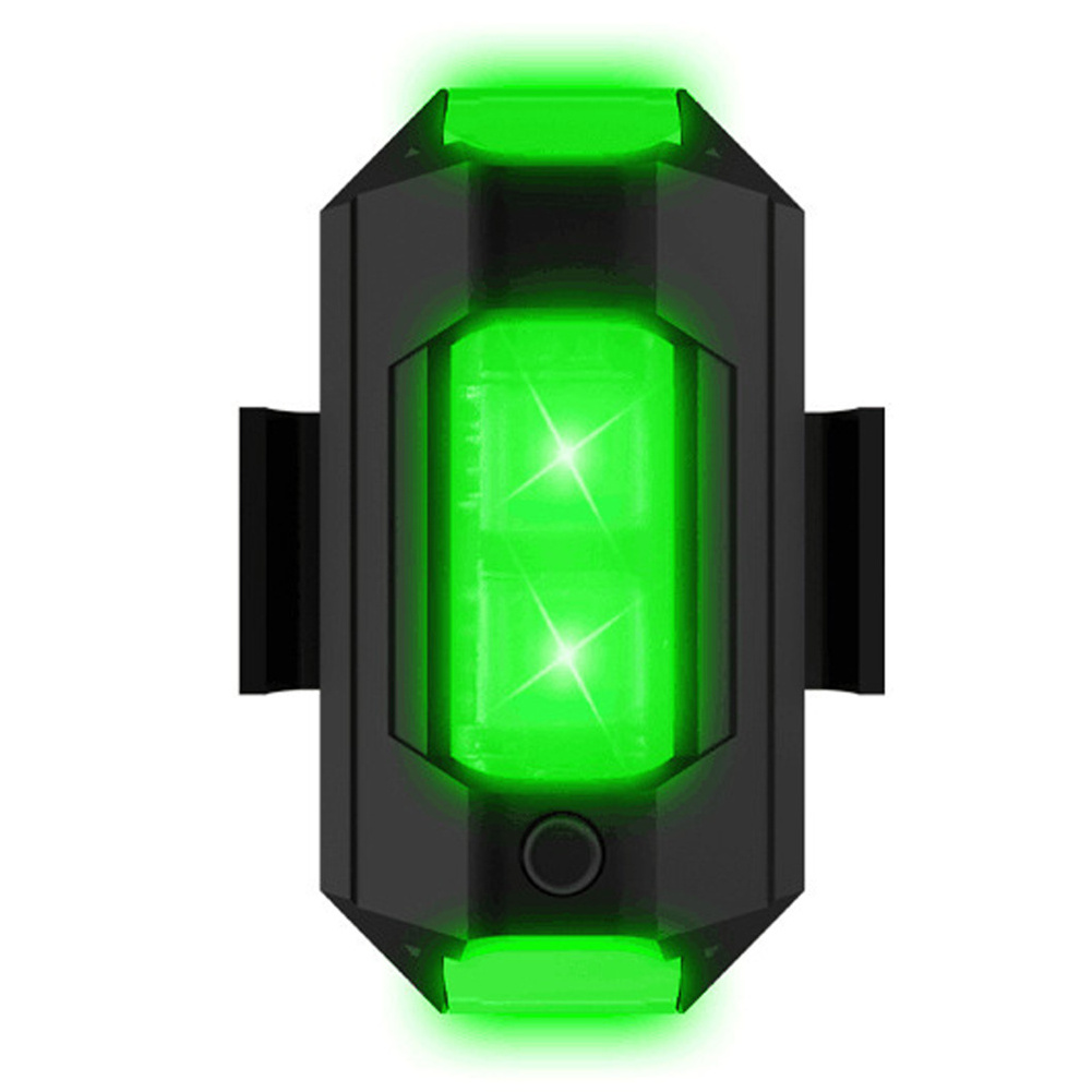 7 Colors Drone Strobe Light USB LED Anti-Collision Bike Tail /Model Aircraft Night Flying Mini Signal Flashing Warning Light