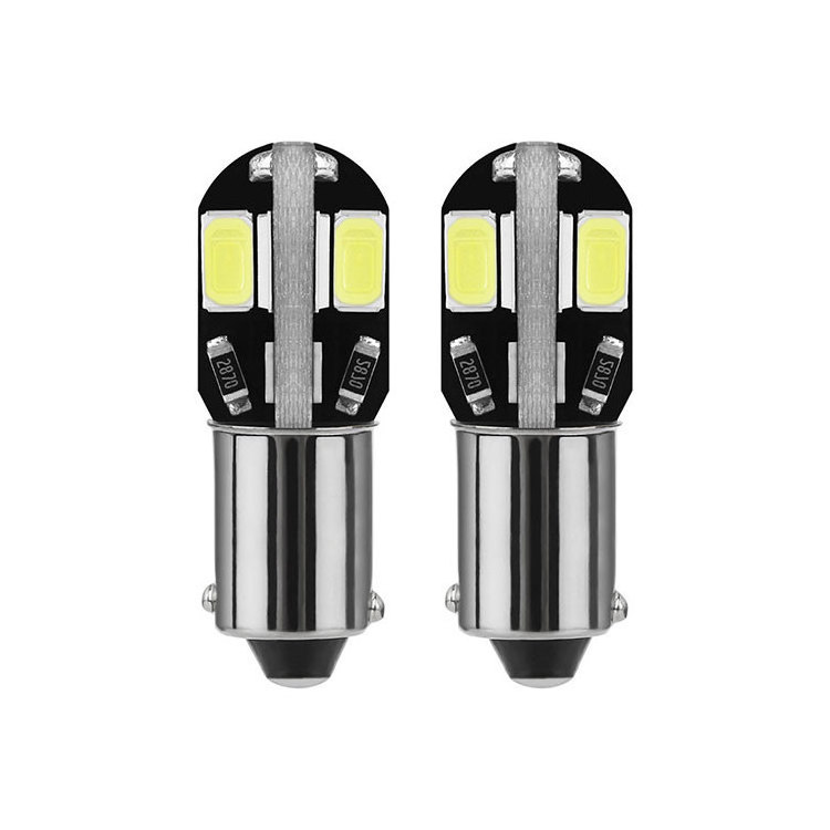 New Canbus BA9S led canbus 8SMD 5630 5730 ba9s t4w LED Bulb Vehicle Car Canbus Light led T10 194 8SMD 5730 Led Bulb