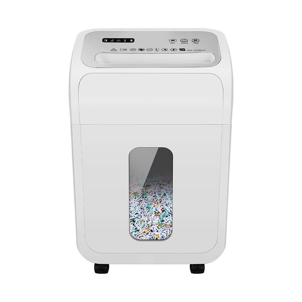 OS1501-14M commercial 14 sheet a4 Micro cut P4 security level paper shredder machine heavy duty for office