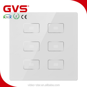 2017 Good Quality GVS K-Bus EIB/KNX Smart Home Automation Wall Switch KNX Button knx push switch in switching & Dimming light