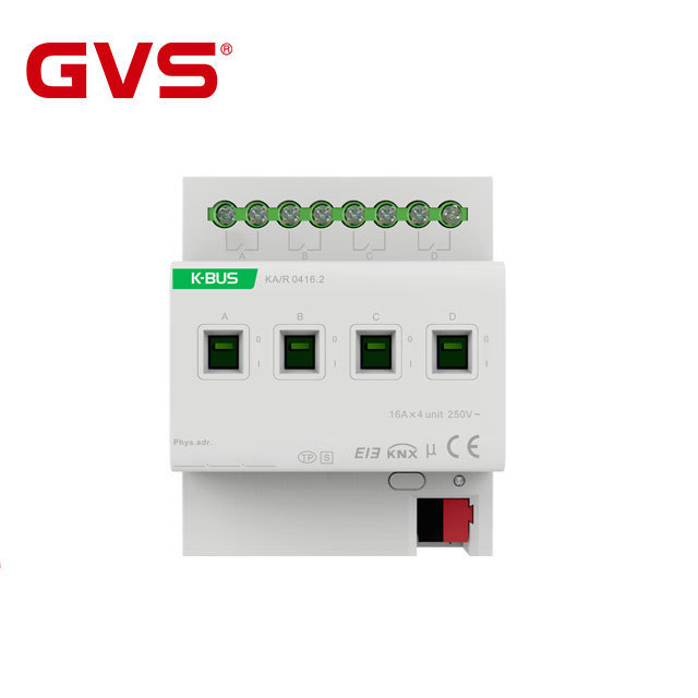 GVS KNX EIB Smart Switch Dimmer Actuator LED  Actuator  Dali Actuator 4-Fold  Building Controlling System