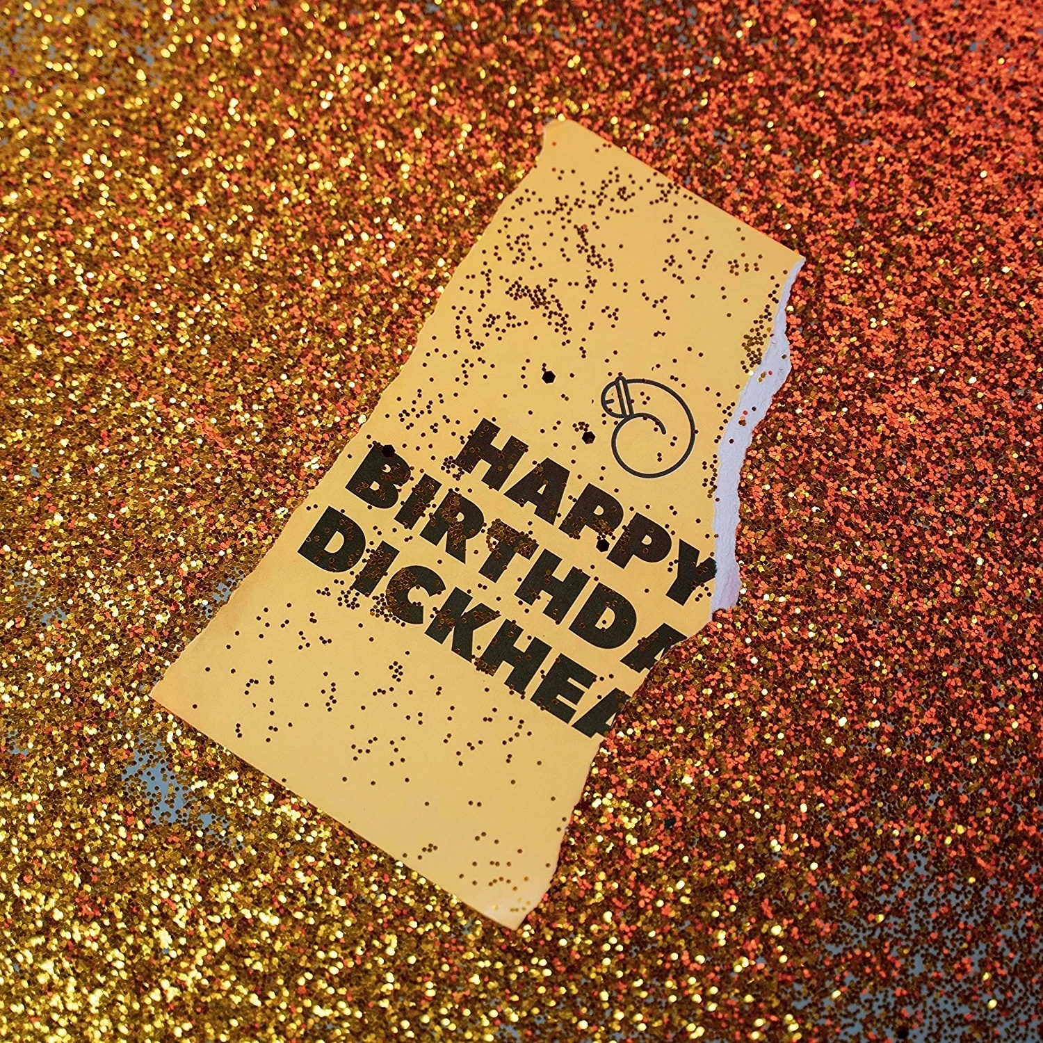 Customize popular 30second musical audio birthday greeting cards with Practical Joke Glitter Bomb