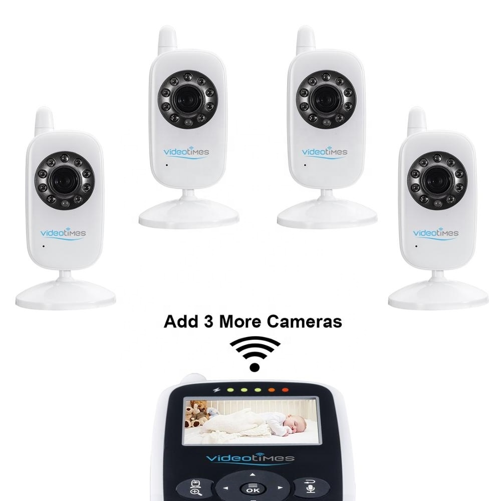 2.4 Inch Wireless Video Baby Monitor with Two-way Talkback , baby camera