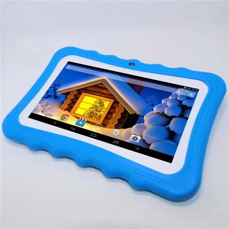 Q7 Model  7'' Kids Tablet  Android 6.0 Tablets PC Supports Wifi bt and 1RAM 8GB ROM Storage With Puzzle Games for Children