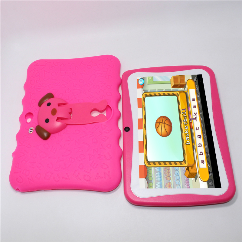 Q7 Model  7'' Kids Tablet  Android 6.0 Tablets PC Supports Wifi bt and 1RAM 8GB ROM Storage With Puzzle Games for Children