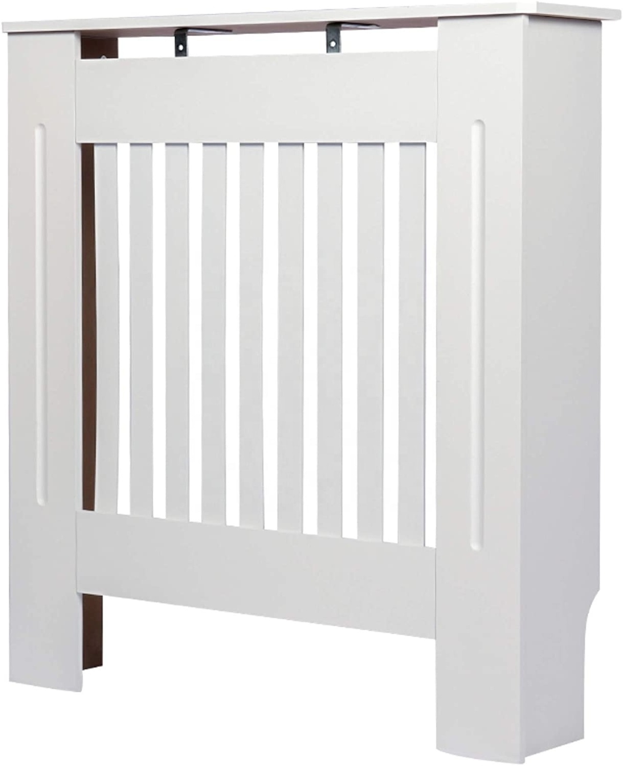 China Cheap Radiator Cover Heater Cabinet Slatted Worktop Painted MDF White Free Sample