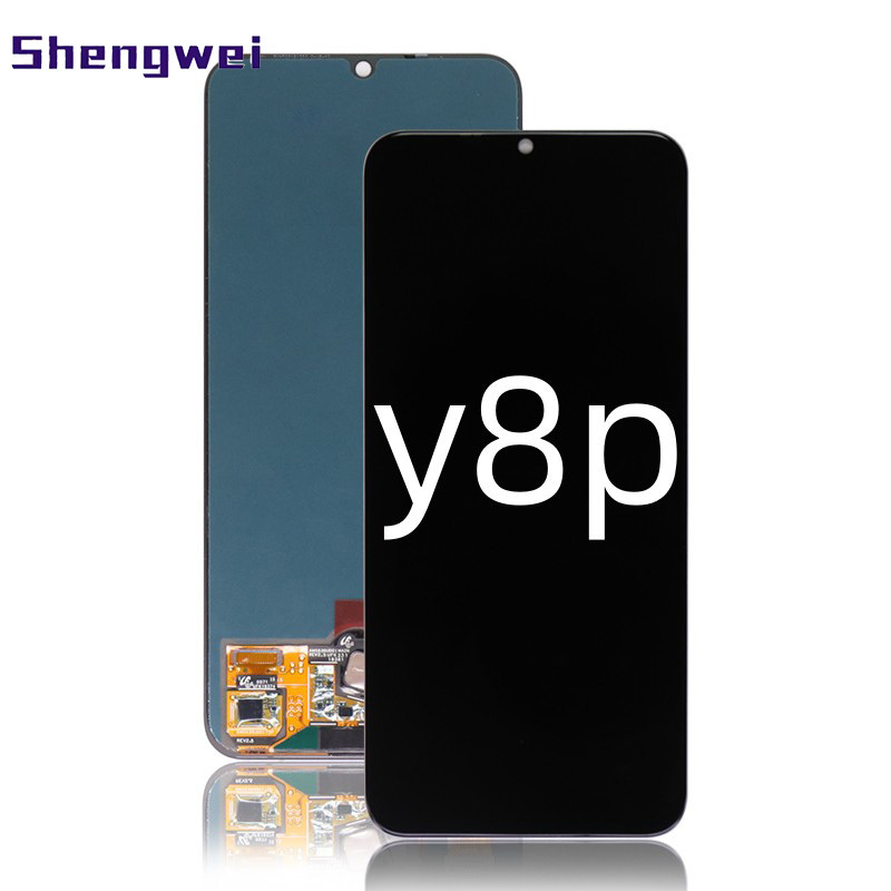 Digitizer wholesale original for huawei y8p lcd screen with finger print replacement y8p display for huawei y8p lcd