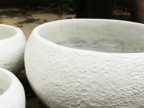 Large Fiber Concrete Planter Flower Pot Mold For Making Decorative Flower Pot made in Vietnam