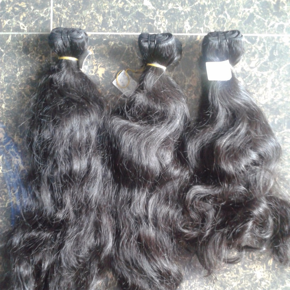 Vietglobal hair 14 Inch Wholesale Water Wave Ombre Synthetic Deep Micro Curly Weave Bundles Hair