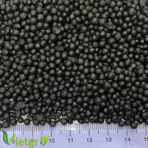 Vietgro - Wholesale Price for Granular Black Organic Compound Fertilizer with 45% OM 12-2-5