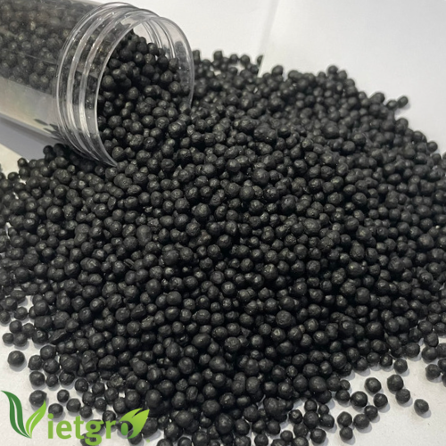 Vietgro - Wholesale Price for Granular Black Organic Compound Fertilizer with 45% OM 12-2-5