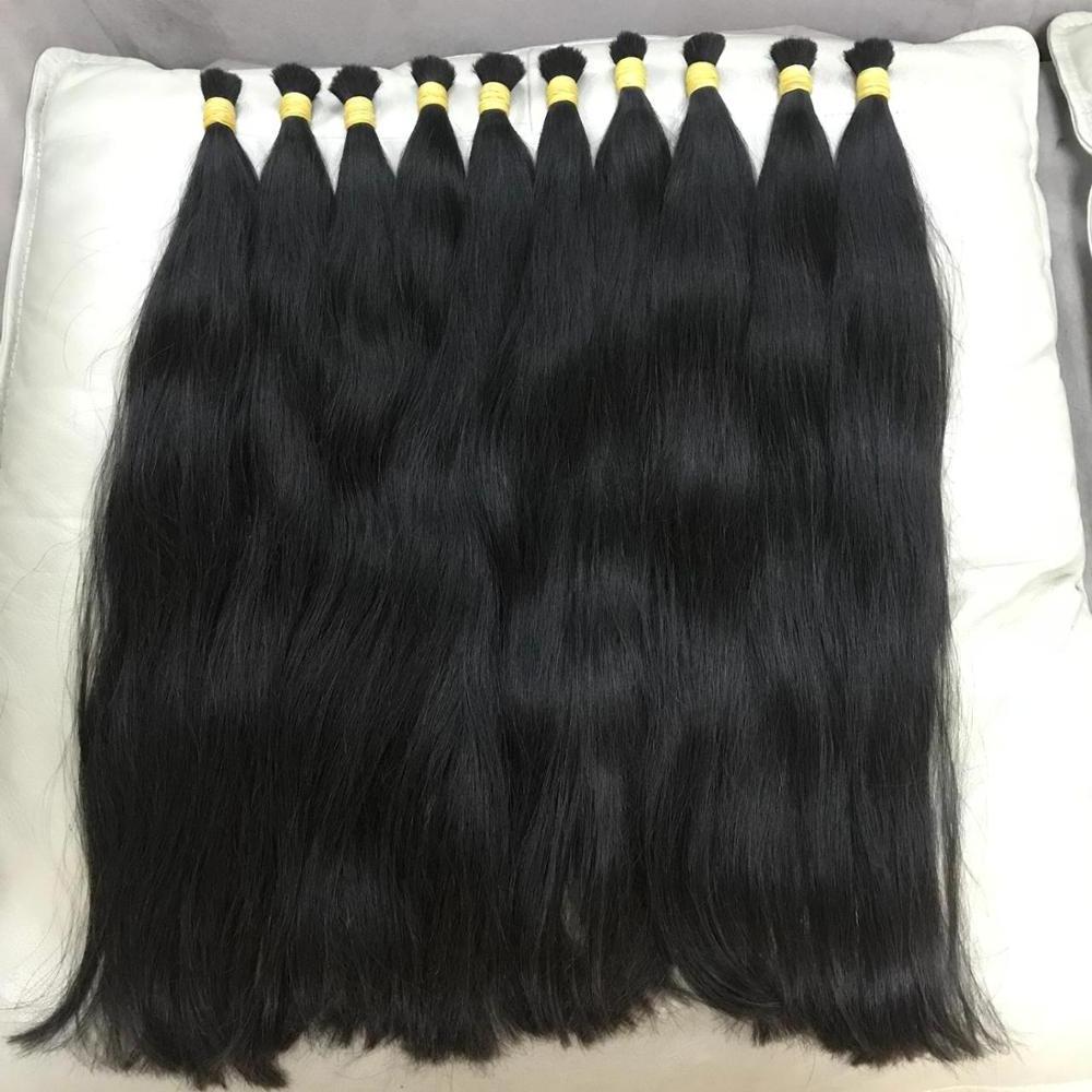 Thin hair baby hair raw material for bleaching and dyeing virgin natural human hair extension