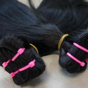 Grade 7a virgin human hair extension high quality peruvian hair