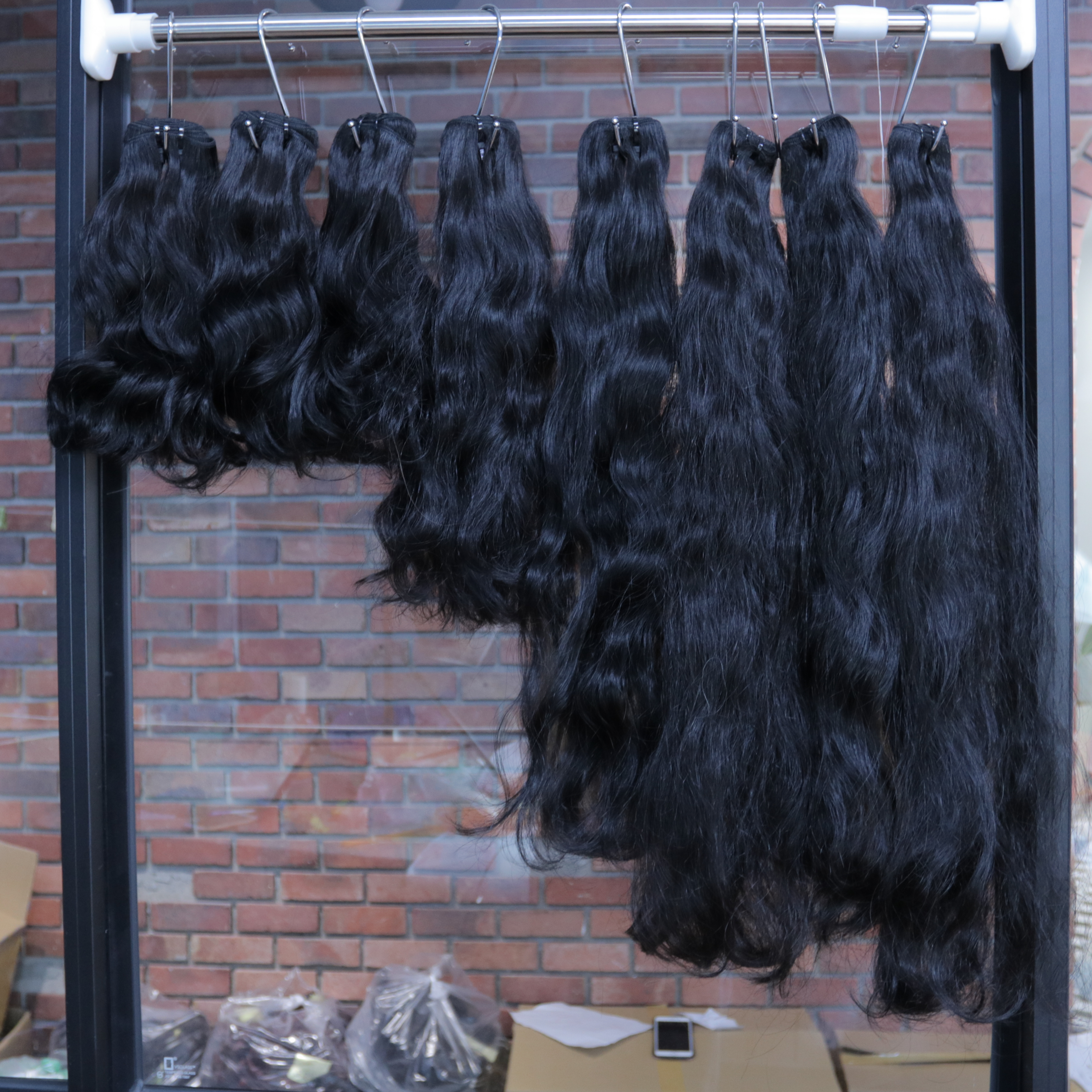 Michair - Raw Cambodian Hair Unprocessed Virgin Supplier, Raw Curly Cambodian Hair, Raw Natural Wave Wavy hair