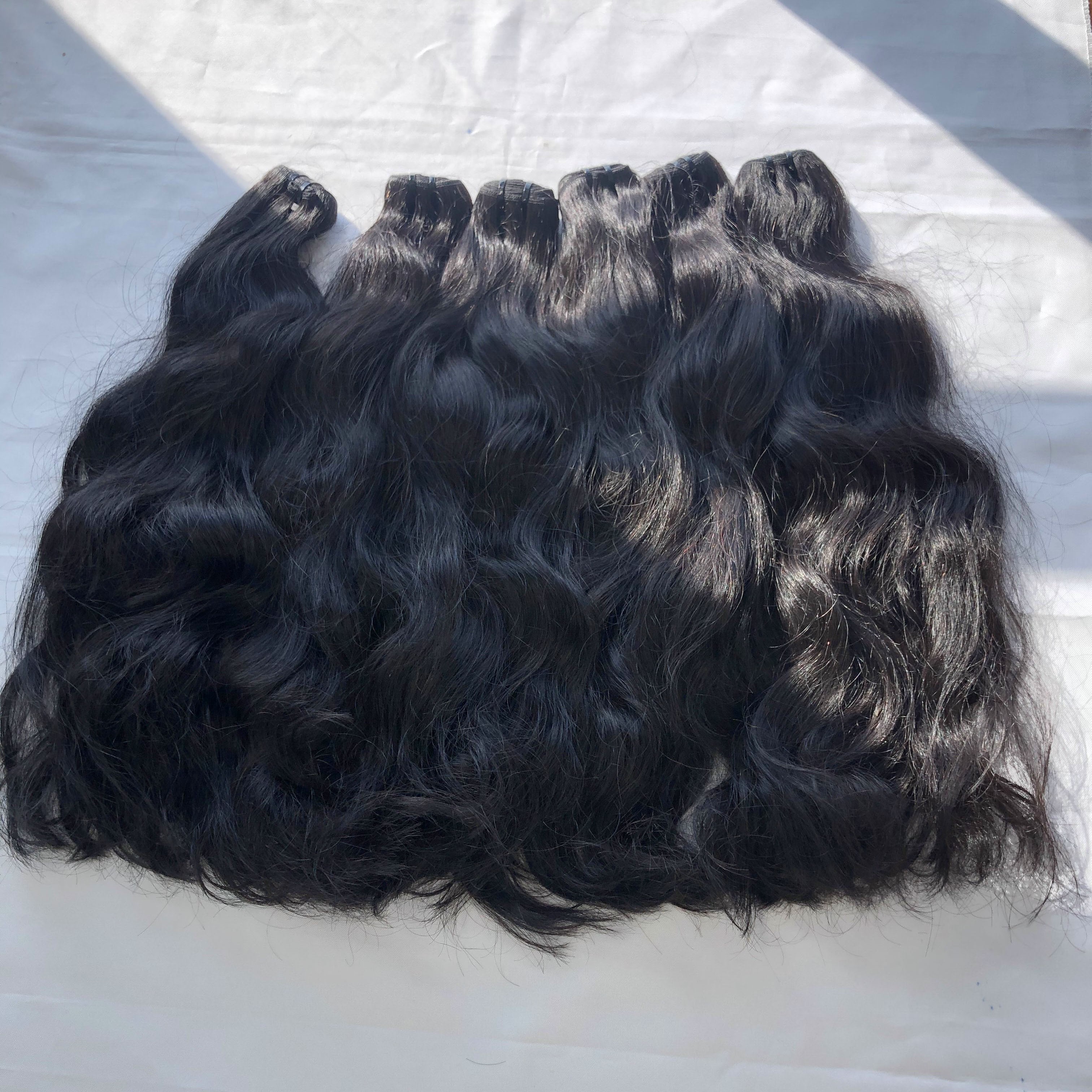 Michair - Raw Cambodian Hair Unprocessed Virgin Supplier, Raw Curly Cambodian Hair, Raw Natural Wave Wavy hair