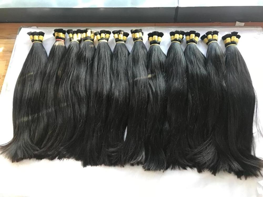 Thin hair baby hair raw material for bleaching and dyeing virgin natural human hair extension