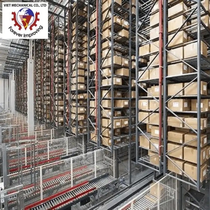 Pallet Rack Asrs Automated Storage And Retrieval System Automation Warehousing Storage Pallet Rack