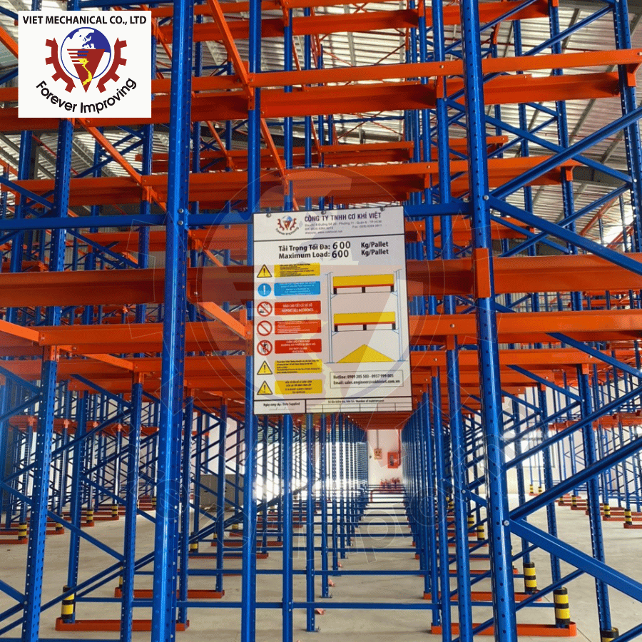 High Quality Heavy Duty Drive-In Pallet Racking System Heavy Duty Hanger Storage Rack for Stacking Racks & Shelves