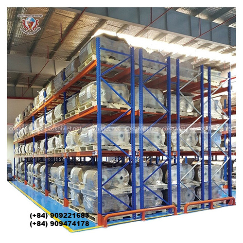 Heavy Duty Double Deep Racking System Industrial Warehouse Storage Shelving Unit Manufacturer Factory Stacking Racks Shelves