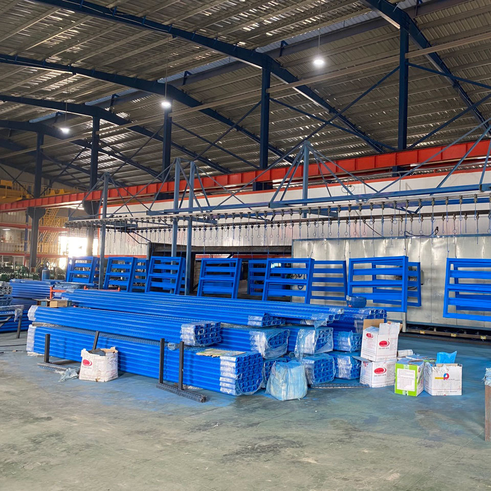 Galvanized Logistics Heavy Duty Warehouse Metal Pallet Stacking Steel Pallet Made In Vietnam