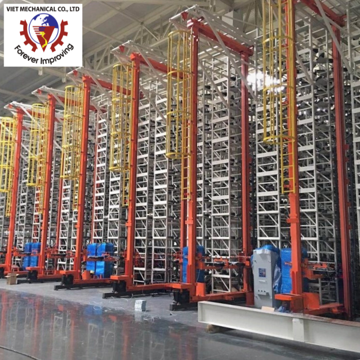 Customized ASRS Racking System Metal Shelf Heavy Duty Shelving Stacking Racks & Shelves made in Vietnam