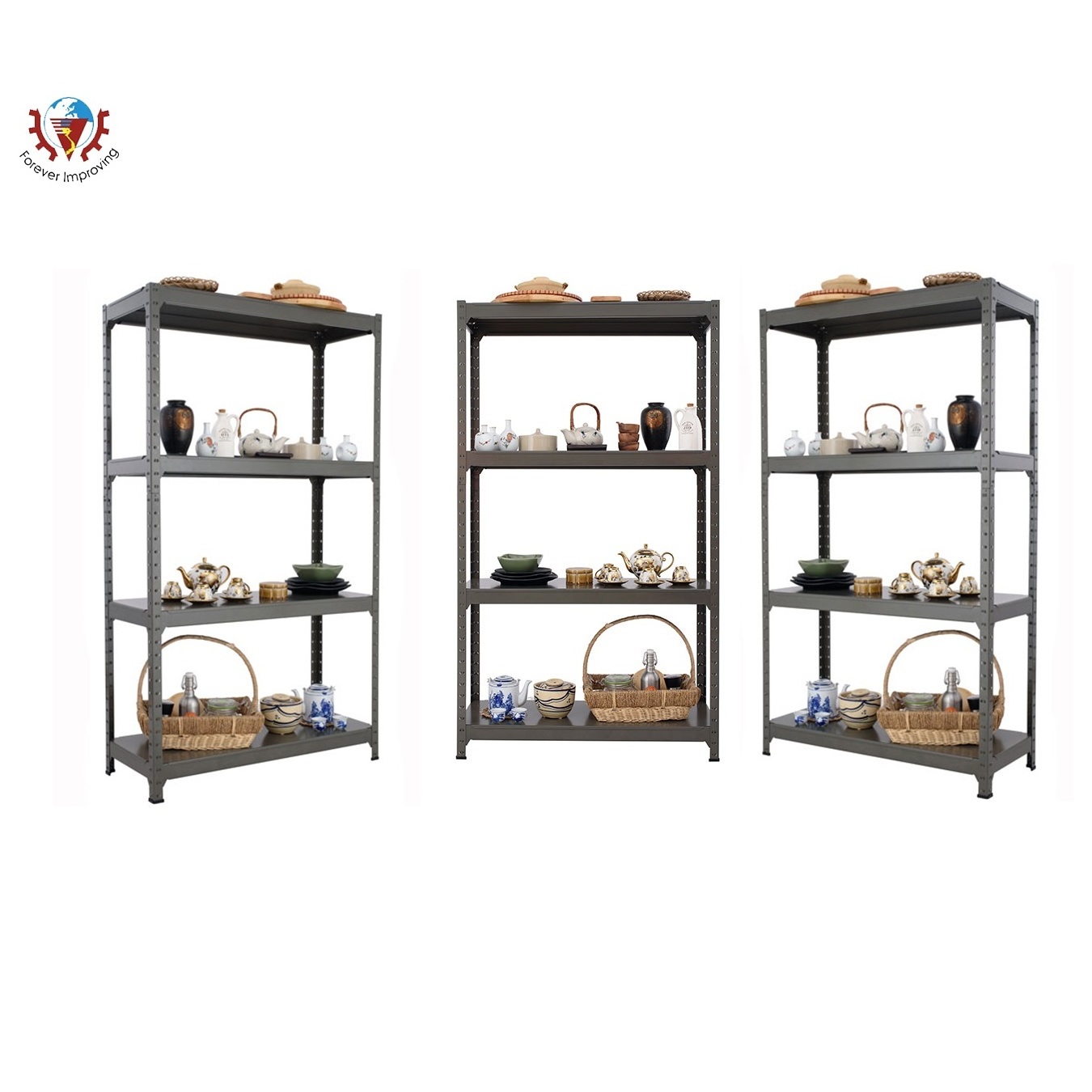 Wholesale Custom Adjustable Indoor Heavy Duty Steel Metal Wire Shelving With Wheels quality assurance