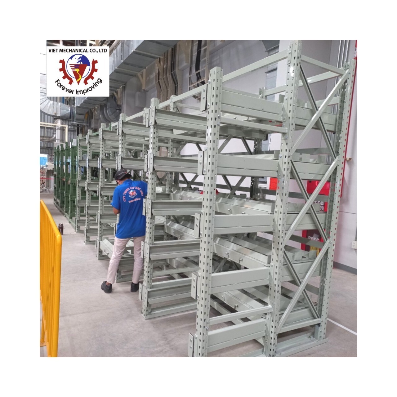 Wholesale Long Span Rack Mold Racking System Shelves Industrial Storage Shelf Made in Vietnam high quality