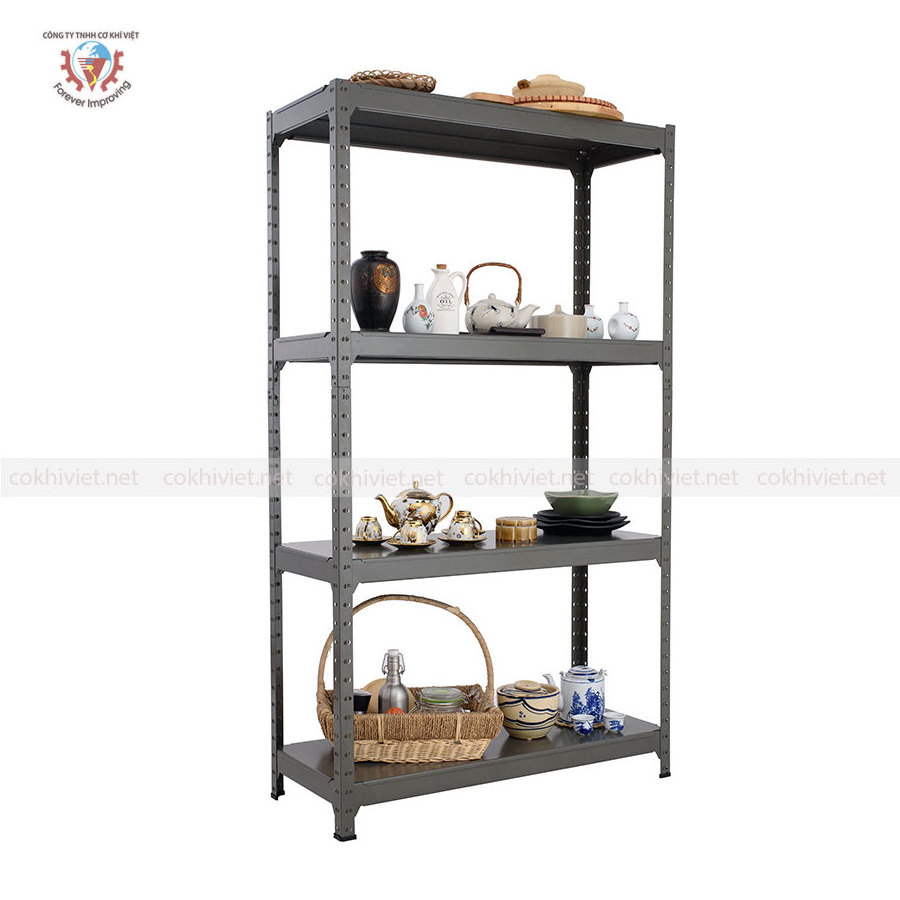 Stainless steel shelf for room shelves, store, office-  Exported Standard, Made in Viet Nam