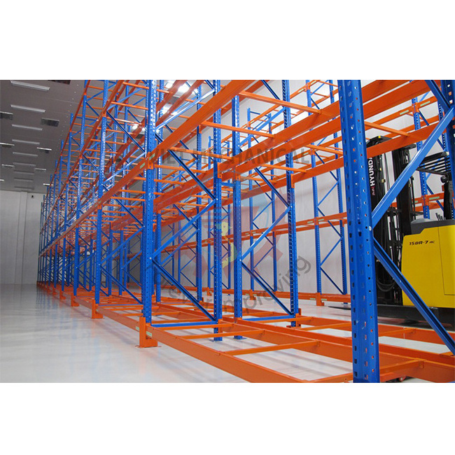 Save budget high quality steel warehouse dexion cold room store metal shelving with plastic bin