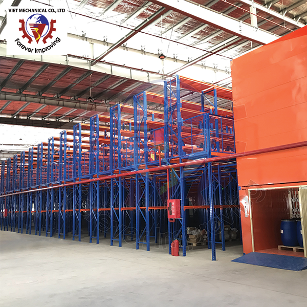 VIET MECHANICAL Factory Mezzanine garage shelf for heavy duty shelving pallets garage shelving Warehouse Rack