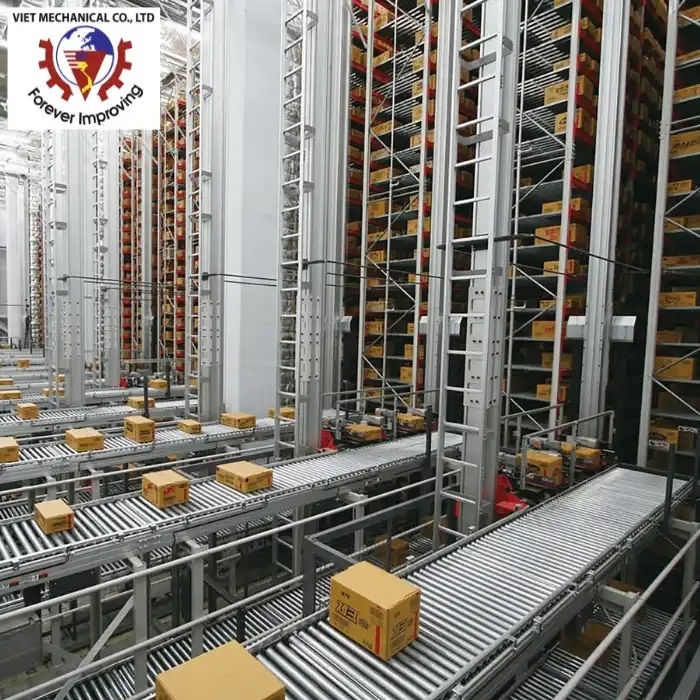 Pallet Rack Asrs Automated Storage And Retrieval System Automation Warehousing Storage Pallet Rack