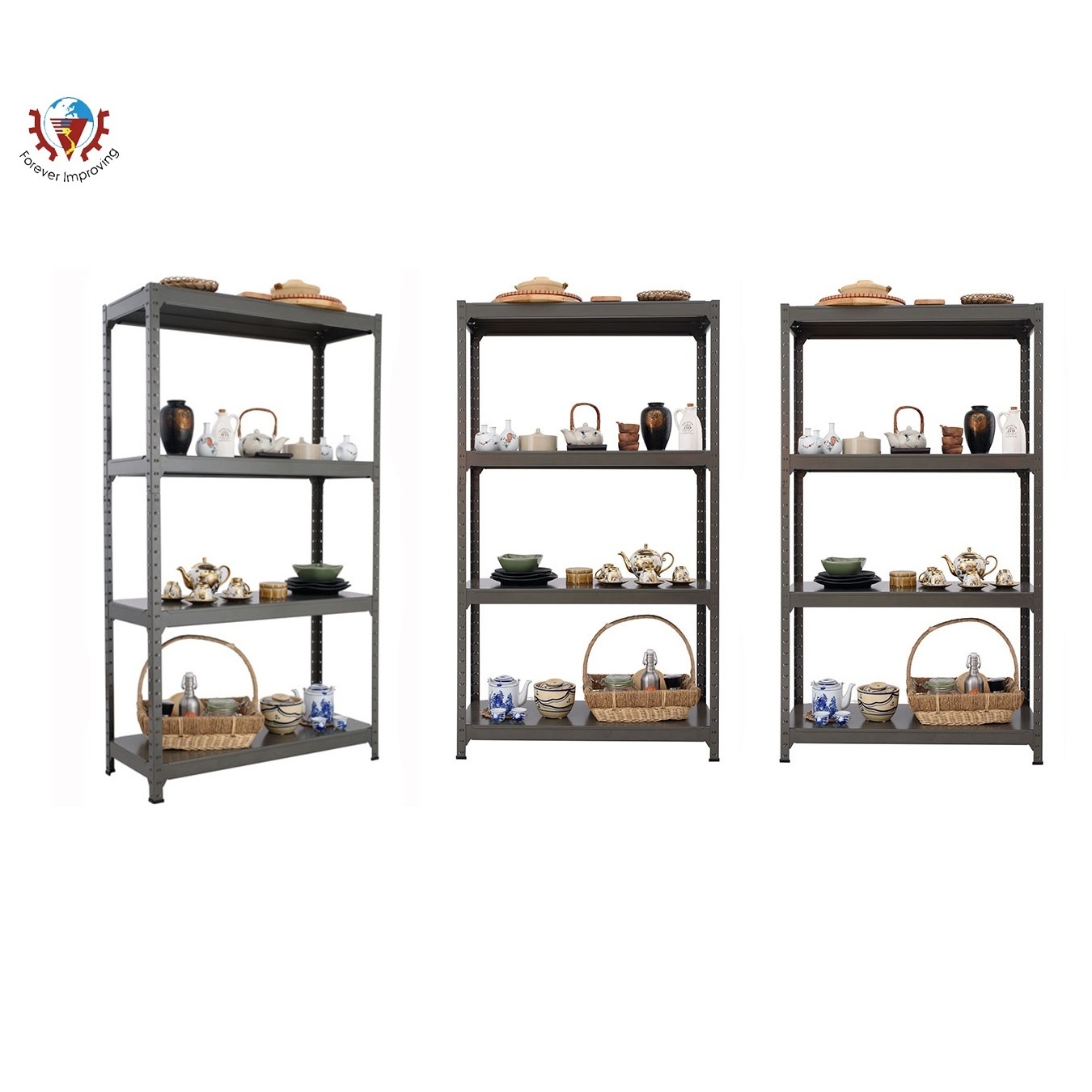 Wholesale Custom Adjustable Indoor Heavy Duty Steel Metal Wire Shelving With Wheels quality assurance