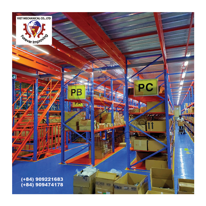 Industrial Storage Racks Warehouse High Quality Mezzanine Floor Racking System Warehouse Storage Racks For Warehouse Storage