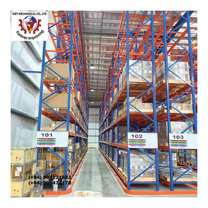 Victory High Quality Steel Racking System Very Narrow Aisle Shelves for Commercial and Industrial Warehouse Storage