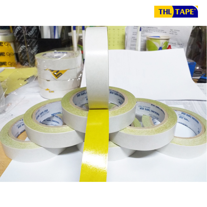 Premium double-sided adhesive tape with exceptional adhesion no residue and heat resistance proudly manufactured in Vietnam