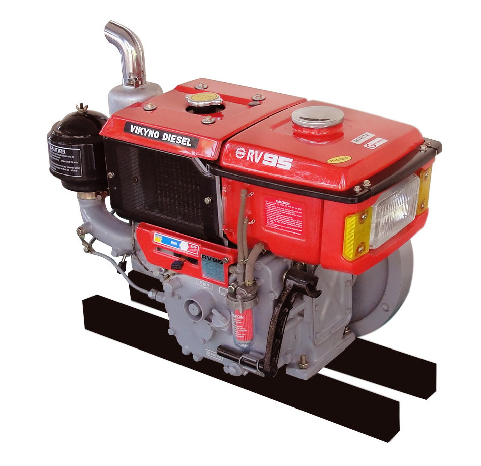 10Hp Single Cylinder 4-Stroke Small Diesel Engine for Sale - RV95